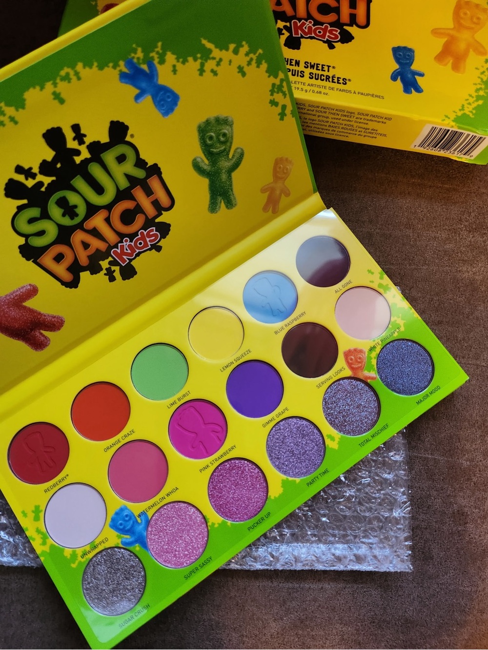 Morphe x Sour patch kids palette New